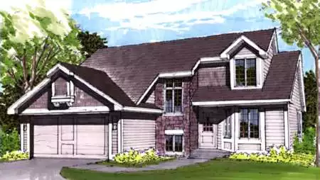 image of affordable home plan 1598